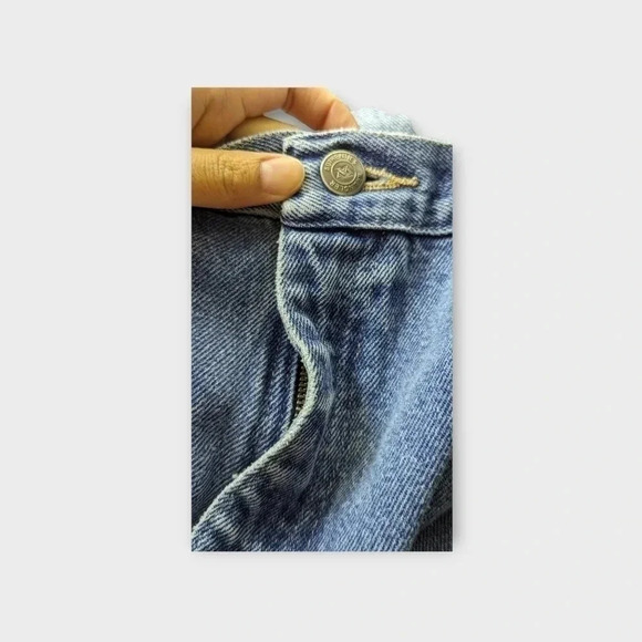 Wrangler Mens Straight Jeans Size 42 x 32 Blue Denim 100% Cotton Pocket - Picture 10 of 12